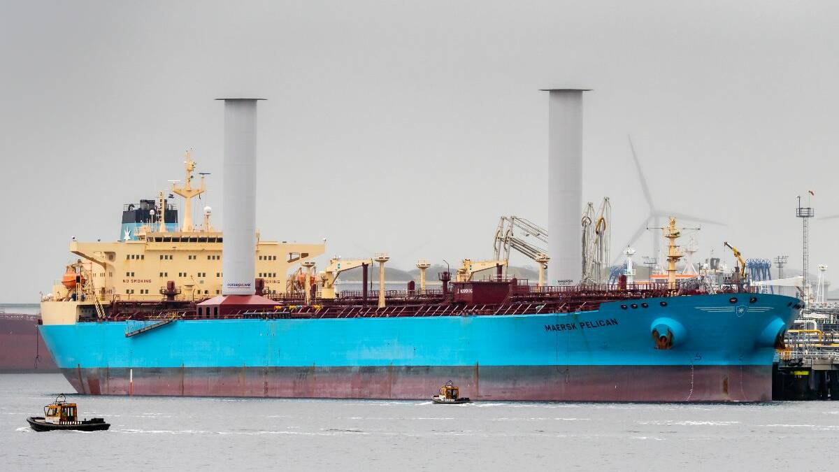 The Maersk Pelican. Image courtesy of Maersk Tankers