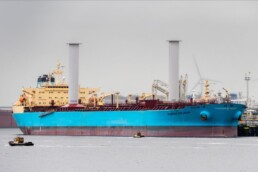 The Maersk Pelican. Image courtesy of Maersk Tankers