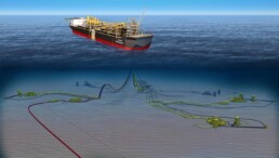 Rendering of the Barossa FPSO