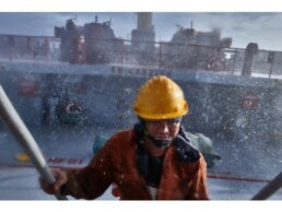 Filipinos dominate the work force in the global shipping industry.