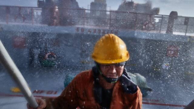 Filipinos dominate the work force in the global shipping industry.