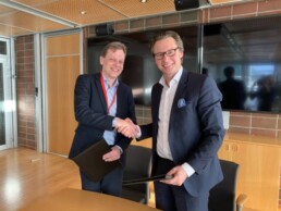 Roger Holm, President, Wärtsilä Marine and Knut Ørbeck-Nilssen, CEO, DNV GL – Maritime