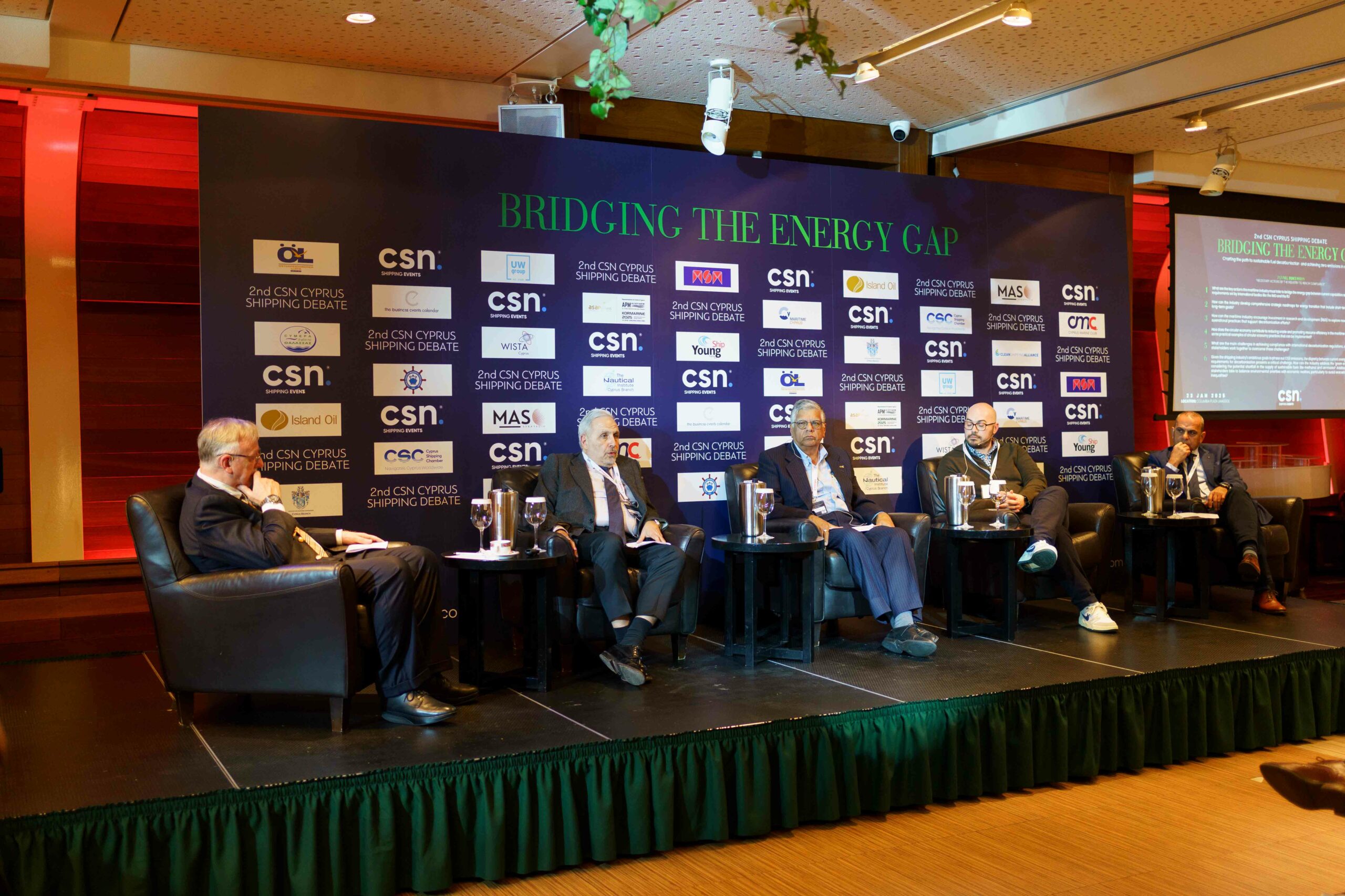 Panel 2 “Necessary actions by the industry to reach compliance” Moderator: Eugen Adami Panellists: Capt. Leonid Zalenski, Group COO – Columbia Shipmanagement Sunil Kapoor, COO & Partner – Österreichischer Lloyd Seerederei (Cyprus) Ltd Demetris Lemesianos, HSQE & Sustainability Manager – Island Oil (Holdings) Ltd. Nicos Attas, Marine Manager, RINA Cyprus