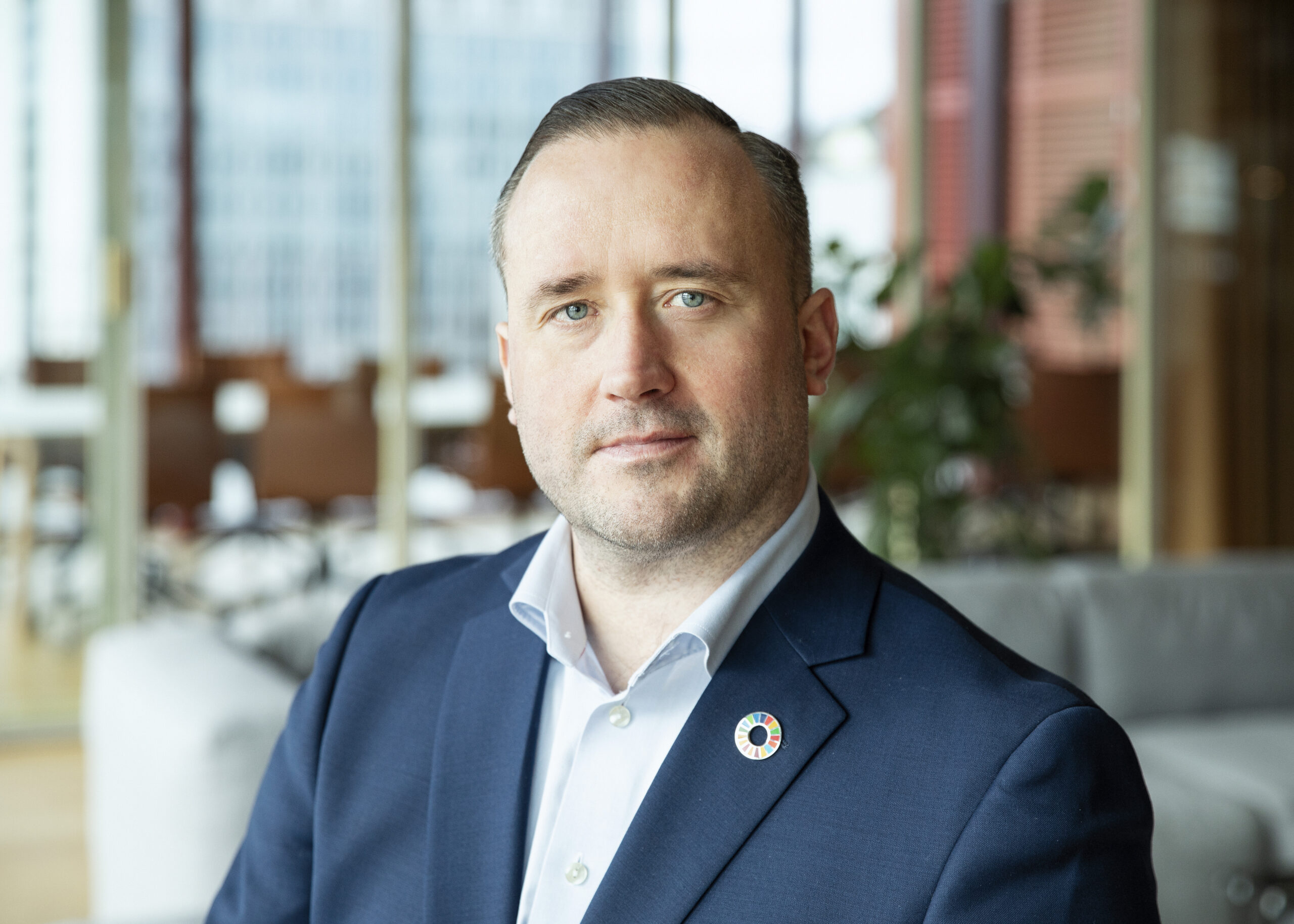Jens Berge, CEO of Norwegian Hydrogen.  Image rights: Norwegian Hydrogen
